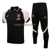 Paris Saint-Germain Trainings Poloshirt 2022-23 Schwarz Rosa Für Herren